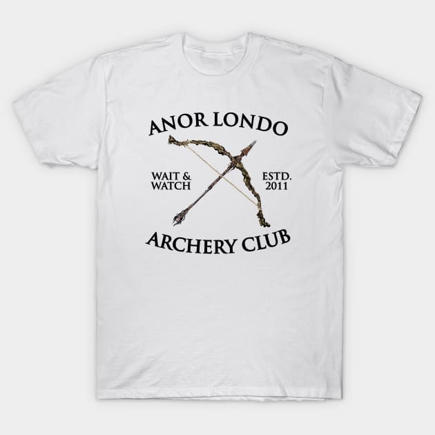 ANOR LONDO ARCHERY CLUB T-Shirt by shamusyork